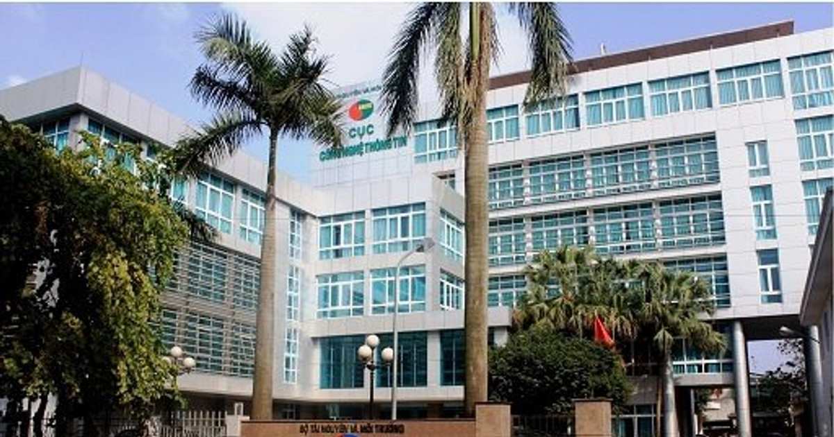 Cục Chuyển đổi số và Thông tin dữ liệu tài nguyên môi trường công bố công khai dự toán ngân sách năm 2023
